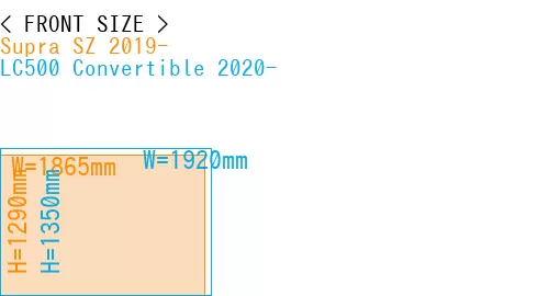 #Supra SZ 2019- + LC500 Convertible 2020-
